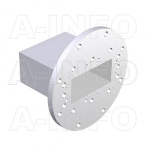 284WECAS_PB Endlaunch Rectangular Waveguide to Coaxial Adapter 2.6-3.95GHz WR284 to SMA Female