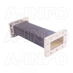 284WF-240 WR284 Flexible Waveguide 2.6-3.95GHz with Two Rectangular Waveguide Interfaces 