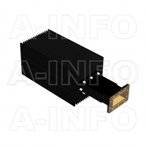284WHPL2400_AE WR284 Waveguide High Power Load 2.6-3.95GHz with Rectangular Waveguide Interface