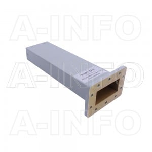 284WMPL45 WR284 Waveguide Low-Medium Power Load 2.6-3.95GHz with Rectangular Waveguide Interface