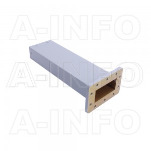 284WPL WR284 Waveguide Precisoin Load 2.6-3.95GHz with Rectangular Waveguide Interface