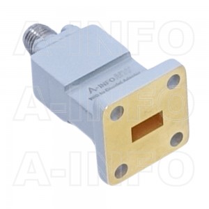 28WECAK_Cu Endlaunch Rectangular Waveguide to Coaxial Adapter 26.5-40GHz WR28 to 2.92mm Female