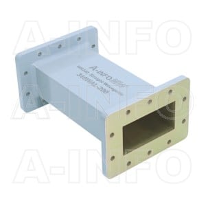 340WAL-200 WR340 Rectangular Straight Waveguide 2.2-3.3GHz with Two Rectangular Waveguide Interfaces