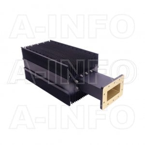 340WHPL2500 WR340 Waveguide High Power Load 2.2-3.3GHz with Rectangular Waveguide Interface