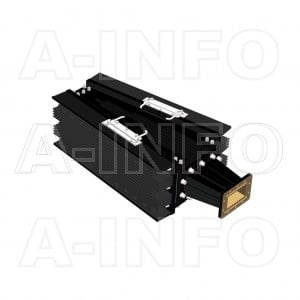 340WHPL4000_DM WR340 Waveguide High Power Load 2.2-3.3GHz with Rectangular Waveguide Interface