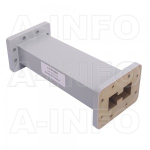 350D137WA-152.4 Double Ridge to Rectangular Waveguide Transition 5.85-8.2GHz 152.4mm(6inch) WRD350 to WR137