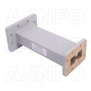 350D187WA-152.4 Double Ridge to Rectangular Waveguide Transition 3.95-5.85GHz 152.4mm(6inch) WRD350 to WR187