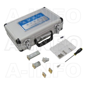 42CLKB1-SRFEF_P0 WR42 Standard CLKB1 Series Waveguide Calibration Kits 18-26.5GHz with Rectangular Waveguide Interface