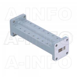 42LB-BP-22350-23600 WR42 Waveguide Band Pass Filter 18-26.5Ghz with Two Rectangular Waveguide Interfaces