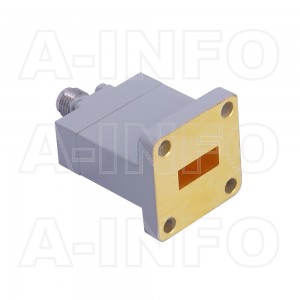 42WECAK_Cu Endlaunch Rectangular Waveguide to Coaxial Adapter 18-26.5GHz WR42 to 2.92mm Female