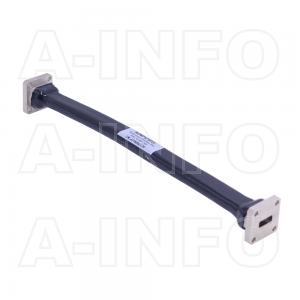 42WF-200 WR42 Flexible Waveguide 18-26.5GHz with Two Rectangular Waveguide Interfaces 