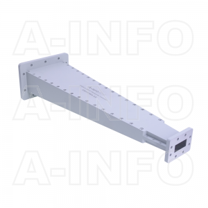 430137WA-457.2 Rectangular to Rectangular Waveguide Transition 5.85 – 8.20GHz 457.2mm(18inch) WR430 to WR137