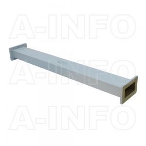 430WAL-1000 WR430 Rectangular Straight Waveguide 1.7-2.6GHz with Two Rectangular Waveguide Interfaces