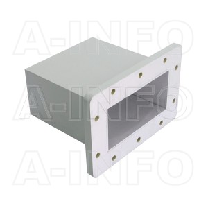 430WECAS Endlaunch Rectangular Waveguide to Coaxial Adapter 1.7-2.6GHz WR430 to SMA Female