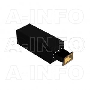 430WHPL2500_DM WR430 Waveguide High Power Load 1.7-2.6GHz with Rectangular Waveguide Interface