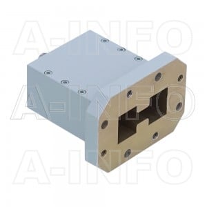 475DRWECAS Endlaunch Double Ridge Waveguide to Coaxial Adapter 4.75-11GHz WRD475 to SMA Female