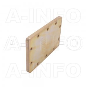 510WS WR510 Waveguide Short Plates 1.45-2.2GHz with Rectangular Waveguide Interface