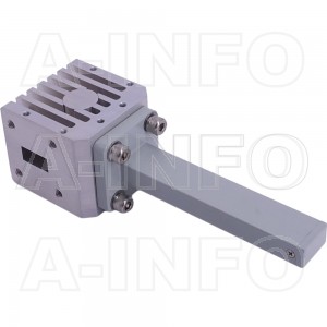 51WISO-150220-20-100 WR51 Waveguide Isolator 15-22Ghz with Two Rectangular Waveguide Interfaces 