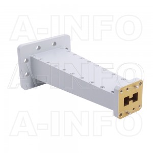 580D159WA-152.4 Double Ridge to Rectangular Waveguide Transition 5.8-7.05GHz 152.4mm(6inch) WRD580 to WR159