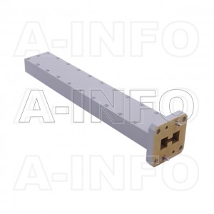 580DRWLPL WRD580 Double Ridge Waveguide Low Power Load 5.8-16GHz with Rectangular Waveguide Interface