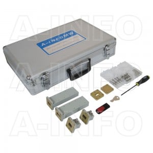 62CLKA2-SRFRF_P0 WR62 Standard CLKA2 Series Waveguide Calibration Kits 12.4-18GHz with Rectangular Waveguide Interface