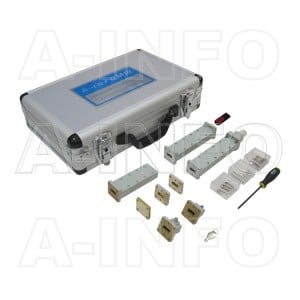 62CLKB1-NRFEF_P0 WR62 Standard CLKB1 Series Waveguide Calibration Kits 12.4-18GHz with Rectangular Waveguide Interface