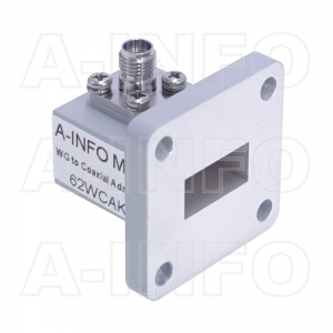 62WCAK Right Angle Rectangular Waveguide to Coaxial Adapter 12.4-18GHz WR62 to 2.92mm Female