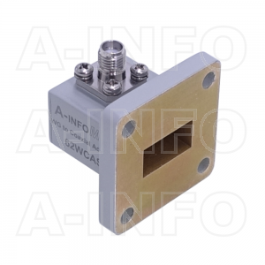 62WCAS Right Angle Rectangular Waveguide to Coaxial Adapter 12.4-18GHz WR62 to SMA Female