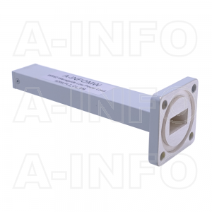 62WLPL2_Cu_BM WR62 Waveguide Low Power Load 12.4-18GHz with Rectangular Waveguide Interface