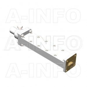 62WSL WR62 Waveguide Sliding Load 12.4-18GHz with Rectangular Waveguide Interface