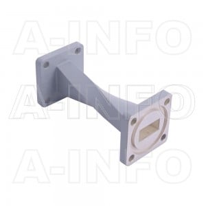 62WTA-75_Cu_BMBM WR62 Rectangular Twist Waveguide 12.4-18GHz with Two Rectangular Waveguide Interfaces