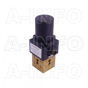 650DRWDESMD WRD650 Double Ridge Waveguide DPDT Latching Switch 6.5-18GHz E plane with four Double Ridge Waveguide Interfaces
