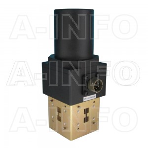 250DRWESMD WRD250 Double Ridge Waveguide SPDT Latching Switch 2.6-7.8GHz E plane with three Double Ridge Waveguide Interfaces