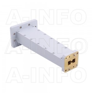 750D137WA-152.4 Double Ridge to Rectangular Waveguide Transition 7.5-8.2GHz 152.4mm(6inch) WRD750 to WR137