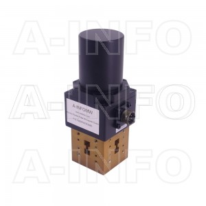 750DRWDESMD WRD750 Double Ridge Waveguide DPDT Latching Switch 7.5-18GHz E plane with four Double Ridge Waveguide Interfaces