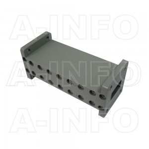 75LB-LP-10000-12500 WR75 Waveguide Low Pass Filter 10-15Ghz with Two Rectangular Waveguide Interfaces