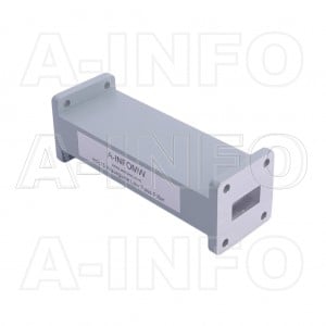75LB-LP-10000-15000 WR75 Waveguide Low Pass Filter 10-15Ghz with Two Rectangular Waveguide Interfaces