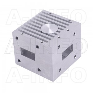 75WCIC-100150-20-150 WR75 Waveguide Circulator 10-15Ghz with Three Rectangular Waveguide Interfaces 