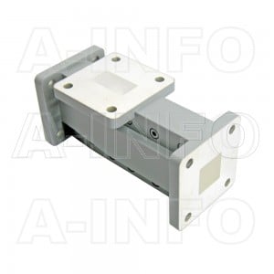 75WOMTS13.8-26 WR75 Waveguide Ortho-Mode Transducer(OMT) 12-15GHz 13.8mm(0.543inch) Square Waveguide Common Port