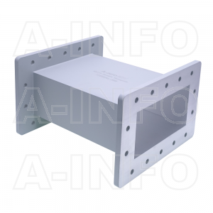 770WAL-300 WR770 Rectangular Straight Waveguide 0.96-1.45GHz with Two Rectangular Waveguide Interfaces