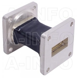 90WF-50 WR90 Flexible Waveguide 8.2-12.4GHz with Two Rectangular Waveguide Interfaces 