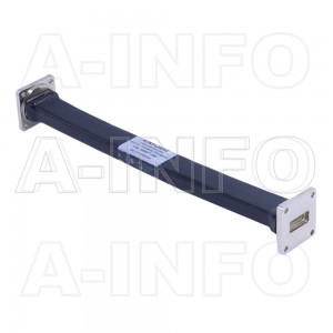 90WFT-300 WR90 Flexible Twistable Waveguide 8.2-12.4GHz with Two Rectangular Waveguide Interfaces 