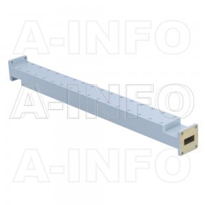 90WPFA10-20 WR90 Waveguide Low-Medium Power Precision Fixed Attenuator 8.2-12.4GHz with Two Rectangular Waveguide Interfaces