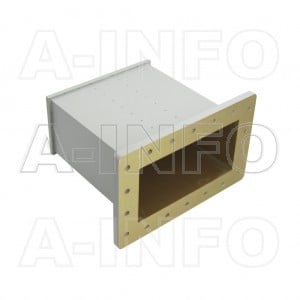 975WECAN Endlaunch Rectangular Waveguide to Coaxial Adapter 0.75-1.12GHz WR975 to N Type Female