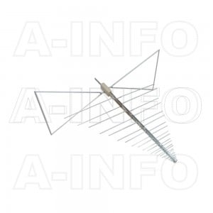 DS-4300E Linear Polarization Log Periodic Antenna 0.04-3GHz 6dB Gain N Type Female