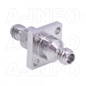 HPA202-04 Coaxial Adapters DC-110GHz 1mm-Female to 1mm-Female With Flange