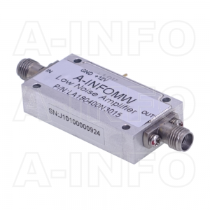LA180400N3015 Broadband Low Noise Small Signal Amplifier 18-40GHz 2.92mm-Female