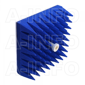 LB-ACH-51-10-A-A1 Linear Polarization Corrugated Feed Horn Antenna 15-22GHz 10dB Gain Rectangular Waveguide Interface Equipped with Absorber