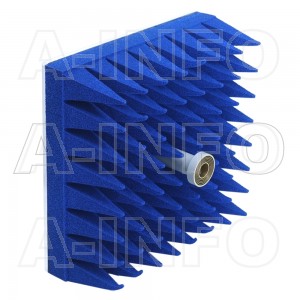 LB-ACH-62-10-A-A1 Linear Polarization Corrugated Feed Horn Antenna 12.4-18GHz 10dB Gain Rectangular Waveguide Interface Equipped with Absorber