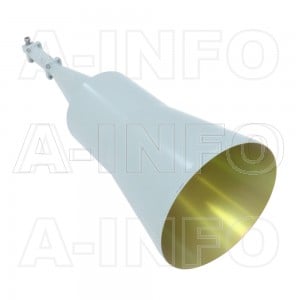 LB-CNH-90-25-C-NF Linear Polarization Conical Horn Antenna 8.2-12.4GHz 25dB Gain N Type Female